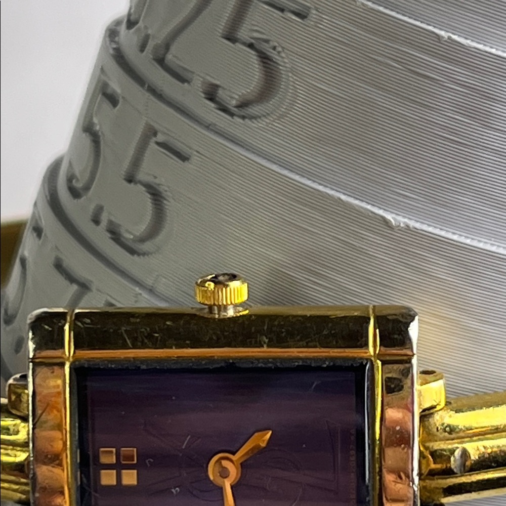 Yves Saint Laurent Watch 5920-H12115 Gold Stainless Steel Quartz Premium READ - Picture 11 of 11